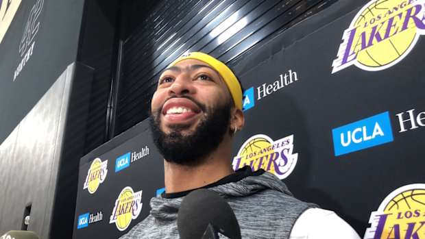 Anthony Davis discusses his injury
